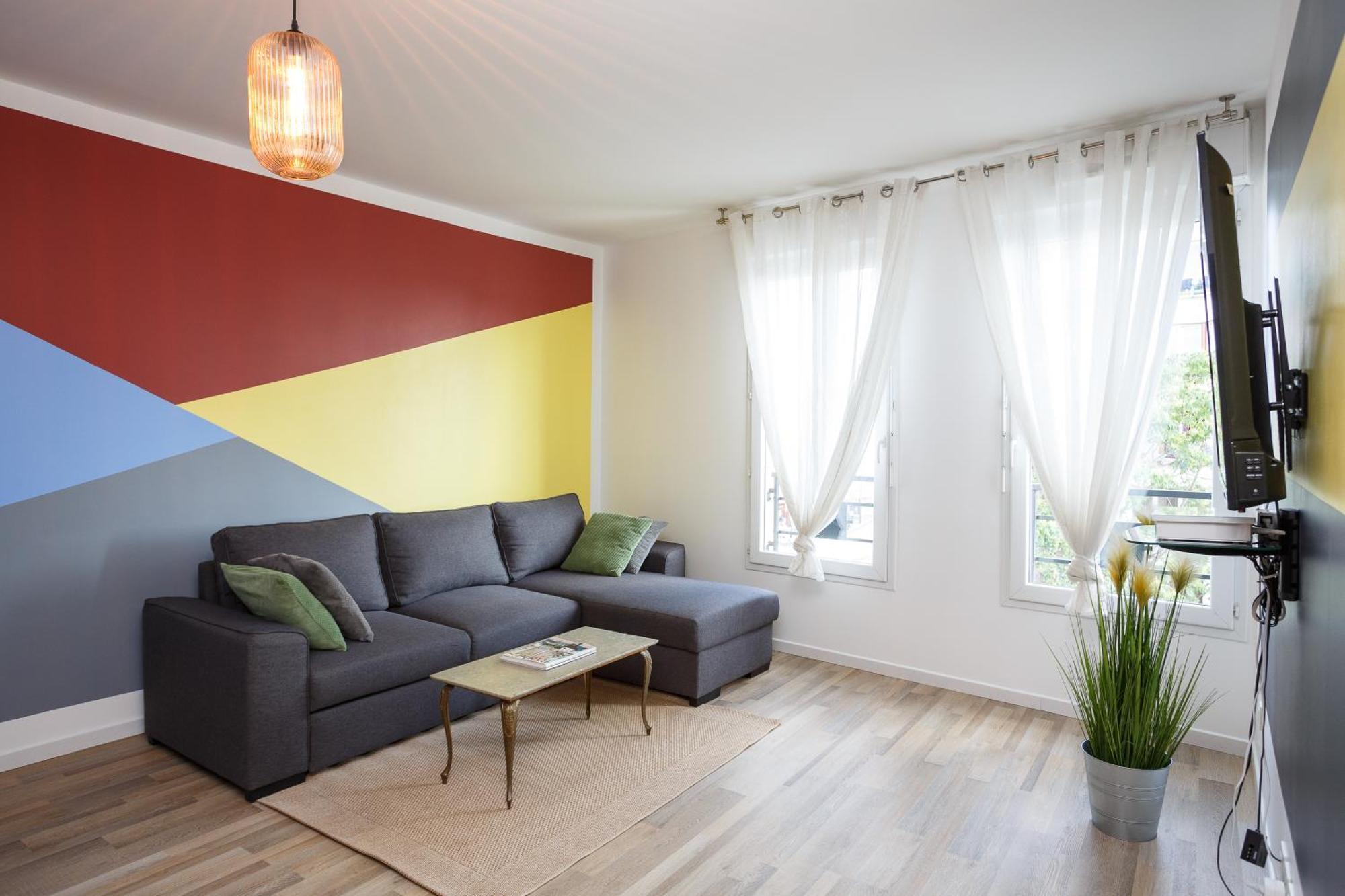Appartement Cosy Pres De Paris Avec Vue Sur La Tour Eiffel - Parking & Wifi Argenteuil Exterior foto