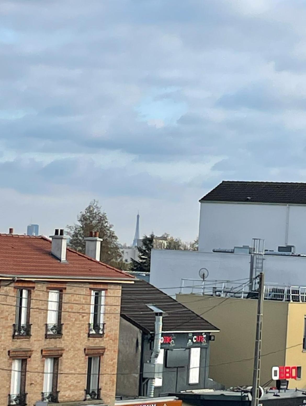 Appartement Cosy Pres De Paris Avec Vue Sur La Tour Eiffel - Parking & Wifi Argenteuil Exterior foto